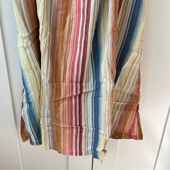 PrAna Fernie Dress In Multi Baja Stripe Strappy Pockets Size Medium NWT - Picture 7 of 15
